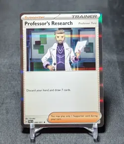 Professor's Research Rare Holo 2024 PALDEAN FATES Pokemon TCG Card 088/091 - Image 1