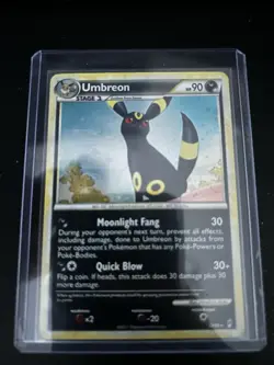 Pokemon TCG Umbreon Call of Legends Holo Rare Card 22/95 - Image 1