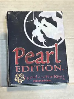 Vintage Legend of the Five Rings Pearl Edition Sealed Trading Card Box 1999 AEG - Image 1