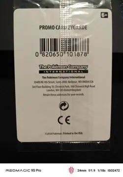 Pokemon ZYGARDE Card FORBIDDEN LIGHT 72/131 Legendary PROMO NEW SEALED - Image 2