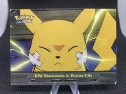 Topps Pokemon EP5 Showdown in Pewter City TV Animation Edition 1 Serie 1999 Pika - Image 1