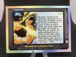 Topps Pokemon EP5 Showdown in Pewter City TV Animation Edition 1 Serie 1999 Pika - Image 2