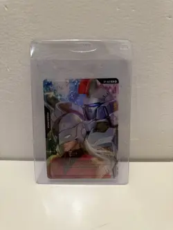 Gundam card game Resource RP-002 Zechs Merquise FOIL Promo ENGLISH SDCC - Image 2