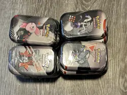 Pokemon TCG Black Bolt & White Flare Mini Tin x20 New Sealed In Hand Lot of 20 - Image 4