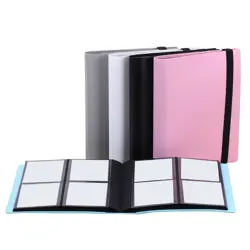 9 Pocket Trading Card Binder Card Collection Album,Card Holders Folders 360 - Image 2