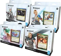 Magic The Gathering Final Fantasy Collector’s Edition Commander Deck Bundle MTG - Image 1