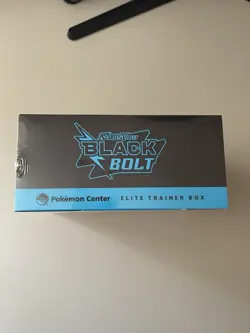 Pokemon Black Bolt Pokemon Center ETB Elite Trainer Box Sealed IN HAND FAST SHIP - Image 5