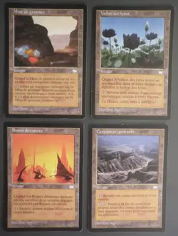 mtg magic complete full set collection weatherlight FRENCH vf fr aquilon 167/167 - Image 1