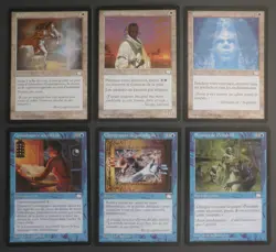 mtg magic complete full set collection weatherlight FRENCH vf fr aquilon 167/167 - Image 3