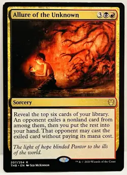 Allure of the Unknown - #207-MTG-Theros Beyond Death-Regular-LP - Image 1