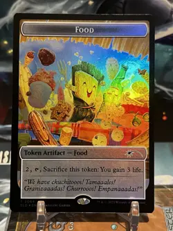 MTG | Food Token (2064) [Secret Lair Nuestra] ✨FOIL✨ - Image 1