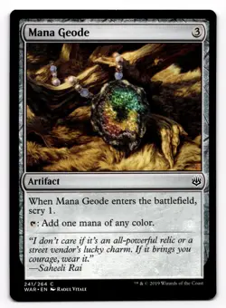 MTG Magic the Gathering Mana Geode (241/264) War of the Spark - Image 1