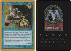 Impulse - Randy Buehler - 1998 ~ Lightly Played World Championship H MTG Magic U - Image 1