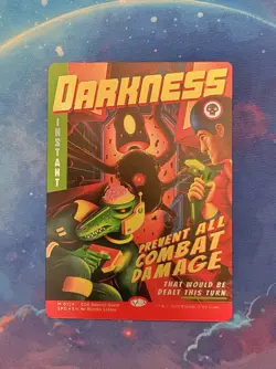 Darkness FOIL In Hand Ships Now EOE Special Guest Black Fog MTG - Image 1