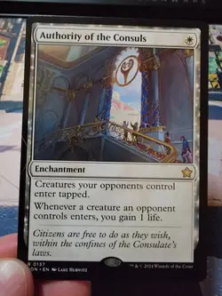 Authority of the Consuls - Foundations (FDN) Magic The Gathering - MTG - NM - Image 1