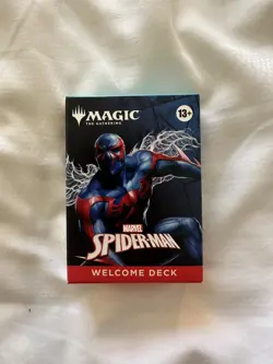Magic The Gathering Spider-Man Welcome Deck SDCC 2025 Hasbro - Blue Deck MTG - Image 1