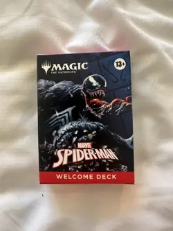 Magic The Gathering Spider-Man Welcome Deck SDCC 2025 Hasbro - Black Deck MTG - Image 1