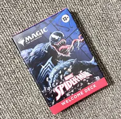 Magic The Gathering Spider-Man Welcome Deck SDCC 2025 Hasbro - Black Deck MTG - Image 1