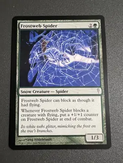 Frostweb Spider - 109/155 - Coldsnap MTG MP - Image 1