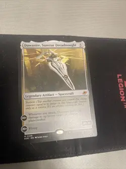 MTG - Dawnsire, Sunstar Dreadnought Extended Art FOIL Edge of Eternities (NM) - Image 1