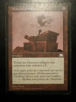mtg magic Bubble Matrix weatherlight FRENCH vf fr Matrice a bulles aquilon - Image 1