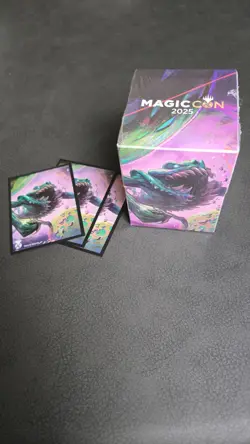 MTG Magic: The Gathering Magiccon 2025 Ultra Pro Deck Box and Matching Sleeves - Image 1