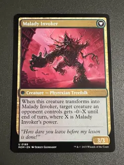 Herbology Instructor March Of The Machines ENGLISH 0189 mtg - Image 2