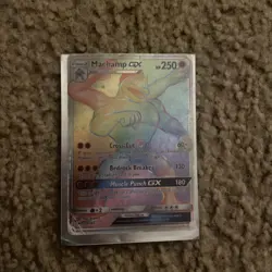 2017 Pokemon Sun&Moon Burning Shadows Machamp GX #154/147 - Image 1