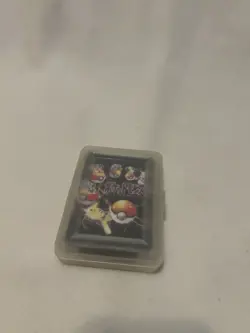 90s Black POCKET MONSTERS 54 Playing Cards POKEMON Taiwan ORIGINAL CONTAINER - Image 4