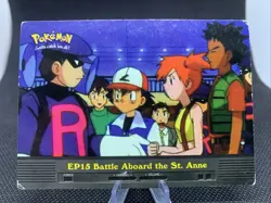 Topps Pokemon EP 15 Battle Aboard the St. Anne TV Animation Edition 1 Serie 1999 - Image 1