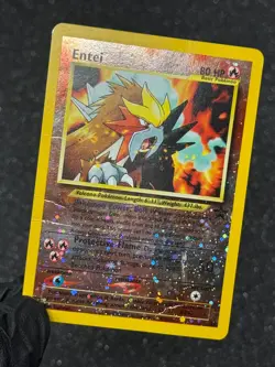 Pokemon TCG 2000 Entei #34 Black Star Promo Reverse Holo - Image 5