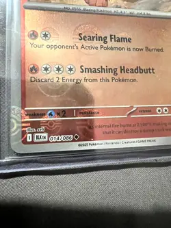 Darmanitan - 014/086 - Poke Ball Holo - Pokemon SV Black Bolt ENGLISH - Image 3