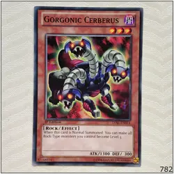 Gorgonic Cerberus - LVAL-EN014 - Common 1st Edition Yugioh - Image 1