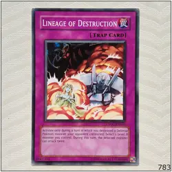 Lineage of Destruction - CSOC-EN069 - Common Unlimited Yugioh - Image 1