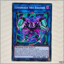 Codebreaker Virus Berserker - ETCO-EN051 - Common 1st Edition Yugioh - Image 1