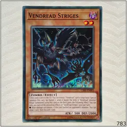 Vendread Striges - CIBR-EN083 - Common 1st Edition Yugioh - Image 1