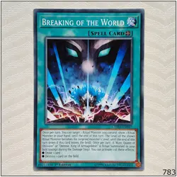Breaking of the World - CYHO-EN057 - Common 1st Edition Yugioh - Image 1