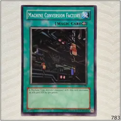 Machine Conversion Factory - LOB-096 - Common Unlimited Yugioh - Image 1