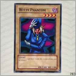 Witty Phantom - LOB-E058 - Common Unlimited Yugioh - Image 1