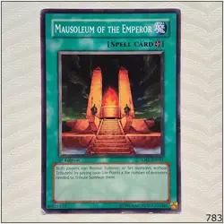 Mausoleum of the Emperor - SDRL-EN031 - Common 1st Edition Yugioh - Image 1