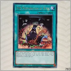Pre-Preparation of Rites - WISU-EN056 - Rare 1st Edition Yugioh - Image 1