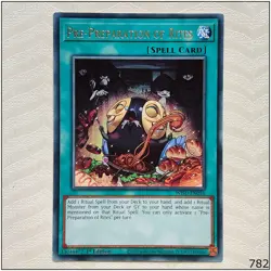 Pre-Preparation of Rites - WISU-EN056 - Rare 1st Edition Yugioh - Image 1