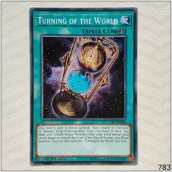 Turning of the World - CYHO-EN058 - Common 1st Edition Yugioh - Image 1