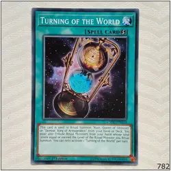 Turning of the World - CYHO-EN058 - Common 1st Edition Yugioh - Image 1