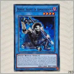 Demise, Agent of Armageddon - CYHO-EN028 - Common 1st Edition Yugioh - Image 1
