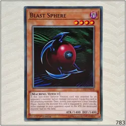 Blast Sphere - LED2-EN018 - Common 1st Edition Yugioh - Image 1