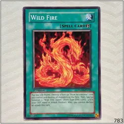 Wild Fire - FOTB-EN039 - Common 1st Edition Yugioh - Image 1