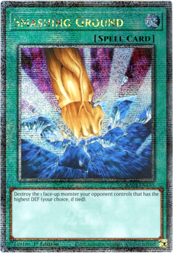 YuGiOh! Smashing Ground RA03-EN135 - Quarter Century Secret Rare 1st Edition NM - Image 1