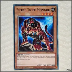 Fierce Tiger Monghu - PHHY-EN024 - Common 1st Edition Yugioh - Image 1