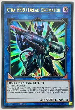 LEHD-ENA00 Xtra HERO Dread Decimator - Ultra Rare 1st Edition Near Mint YuGiOh - Image 1